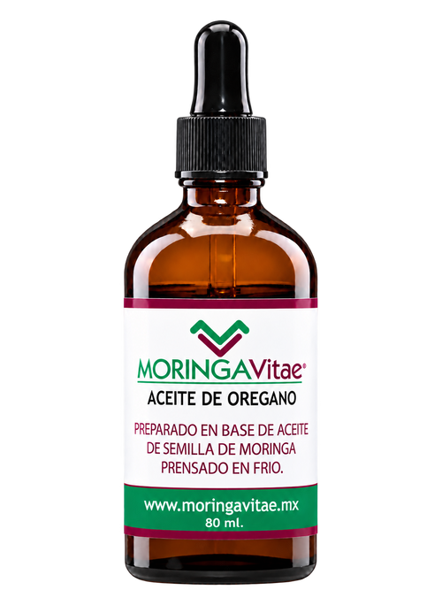 Aceite de orégano con moringa 80 ml